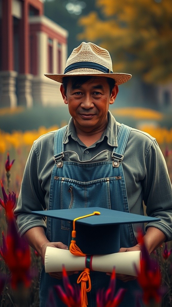 Challenges of Farmers Balancing Education and Work