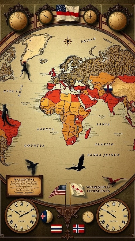 Overview of World War I (1914-1918): Key Fronts and Events