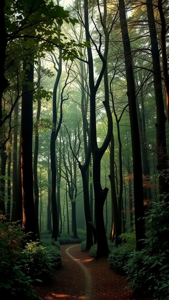 Tersesat di Hutan Malam