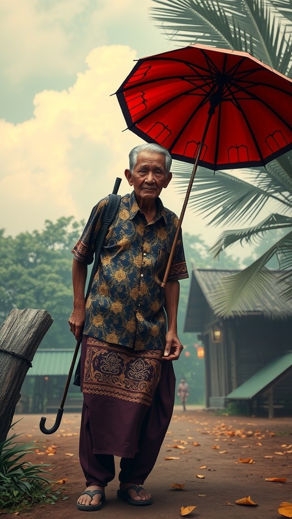 Kebijaksanaan di Balik Payung Tua