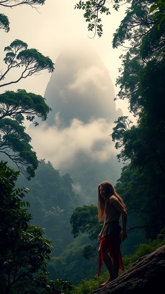 Legenda Putri Mayang dan Raksasa Gunung Lumut