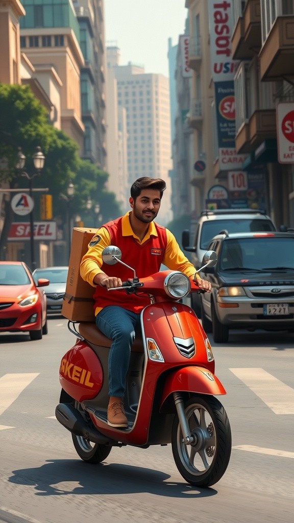Amir's Delivery Adventure
