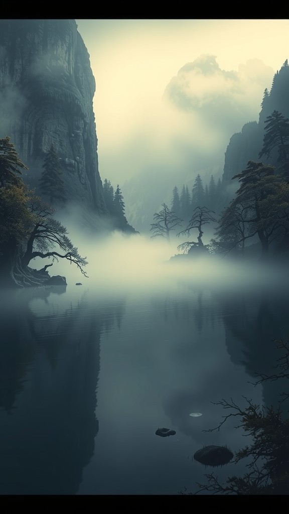 The Lake That Devours Time: A Glimpse into Madness