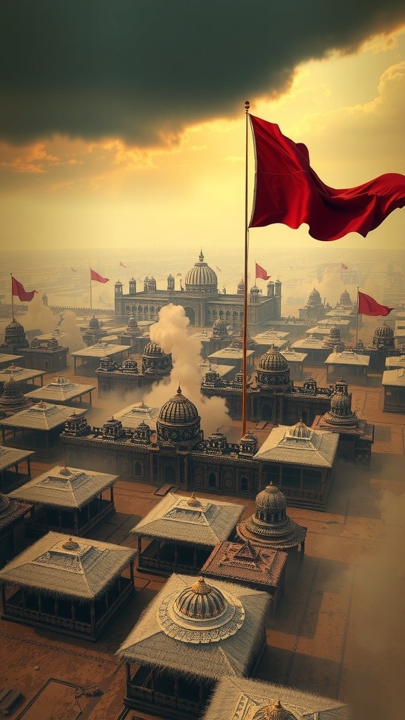 Roar of Valor: A Battle in Ancient India
