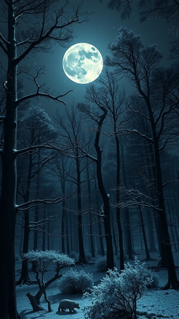 The Guardian of the Forest: A Wolf's Legend