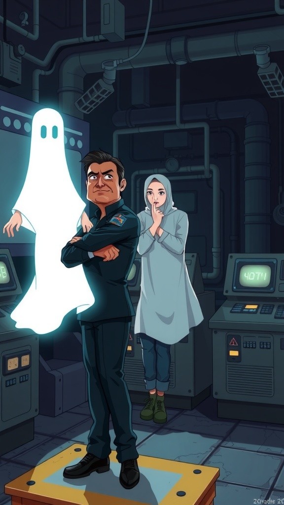 Hantu Ibu di Ruang Kontrol Pabrik