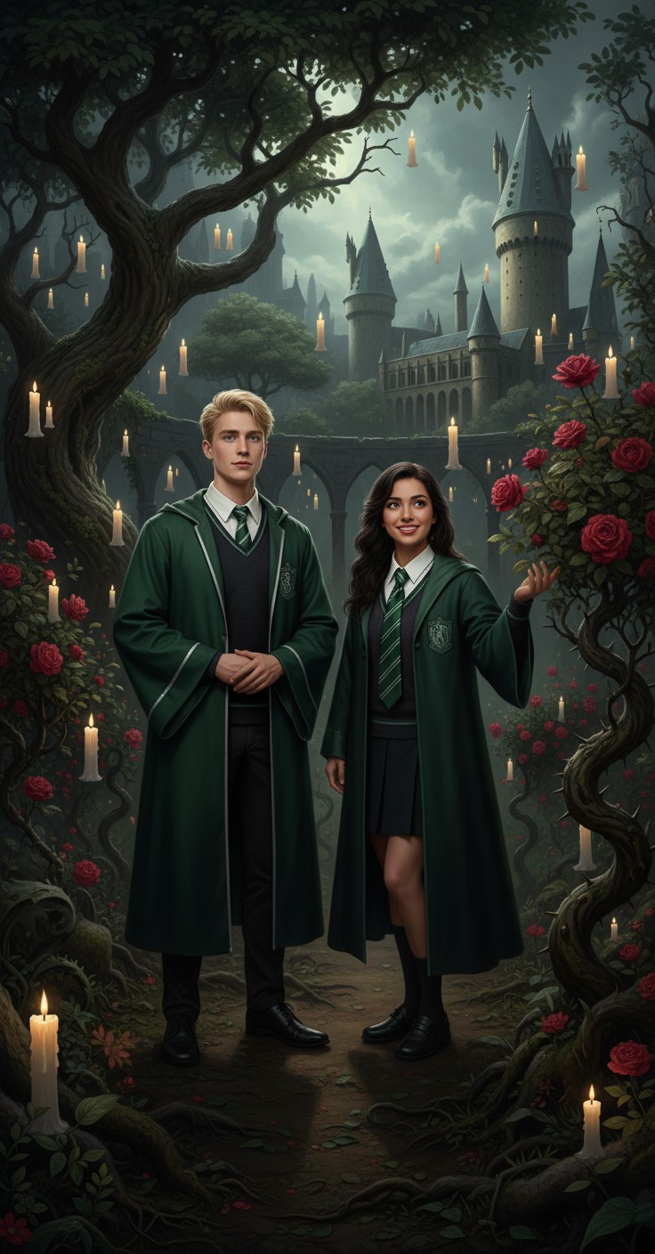 Ominis Gaunt's Confession in the Hogwarts Garden