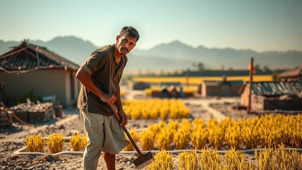 A Man's Journey from Village to City Life