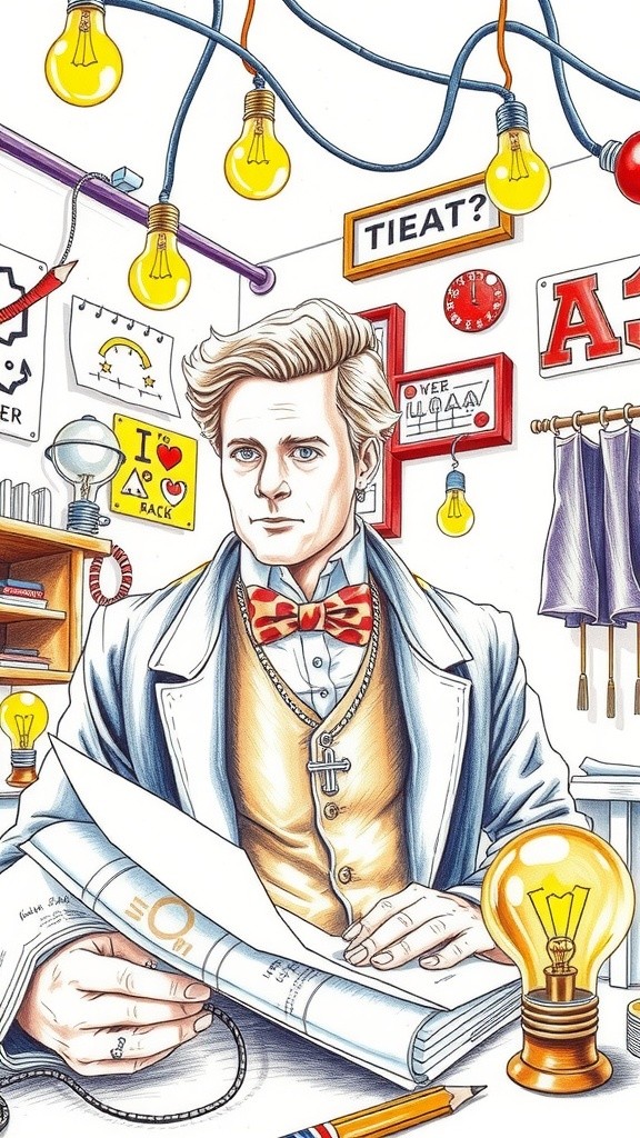 Thomas Edison dan Penemuan Lampu Pijar