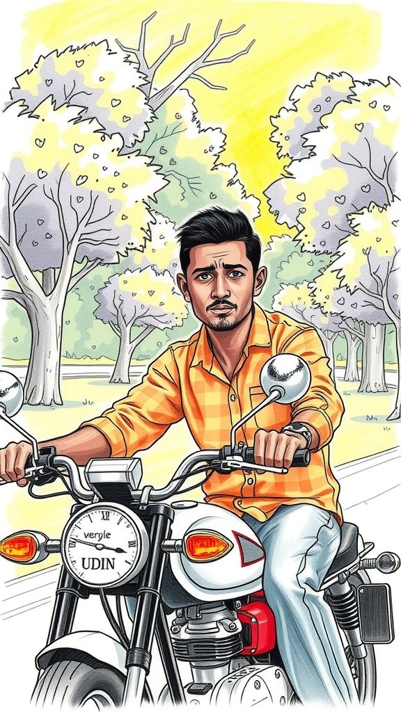 Konyolnya Udin: Cara Belajar Naik Motor yang Salah!