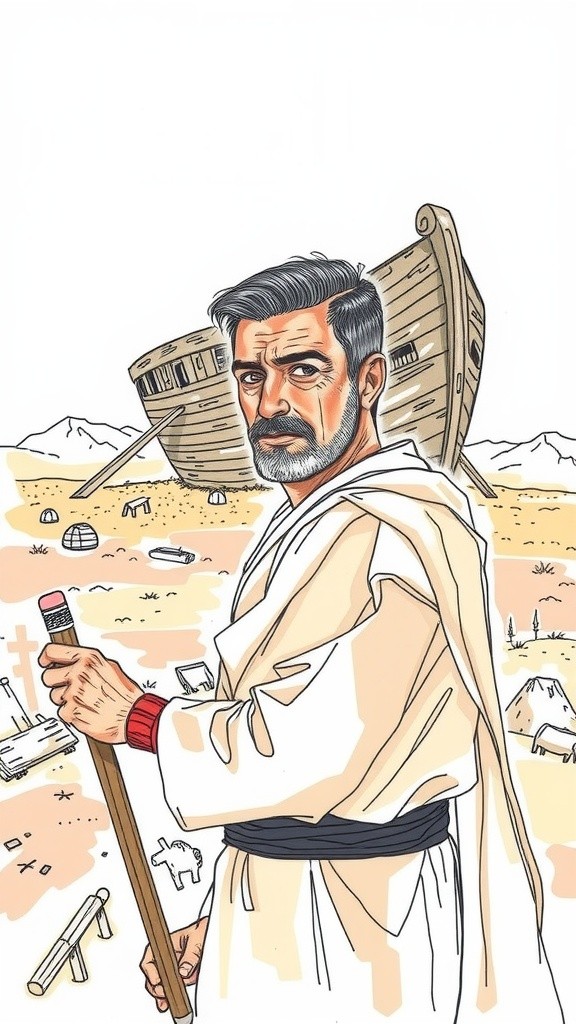 Kisah Nabi Nuh: Ketaatan dan Takdir di Tengah Banjir Besar