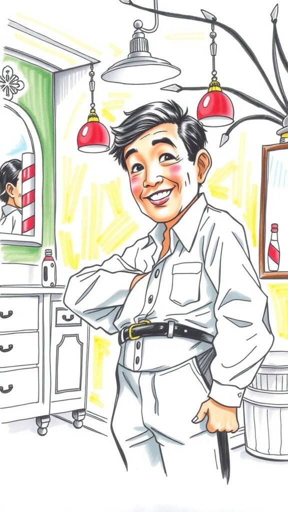 Tukang Cukur dan Gaya Rambut yang Salah Paham