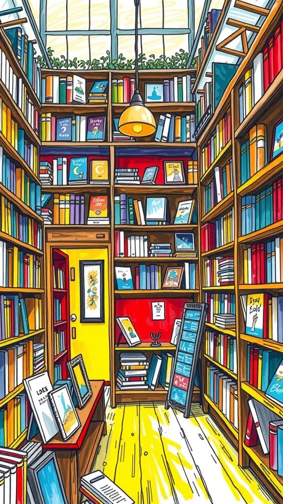 Cinta dan Humor di Toko Buku