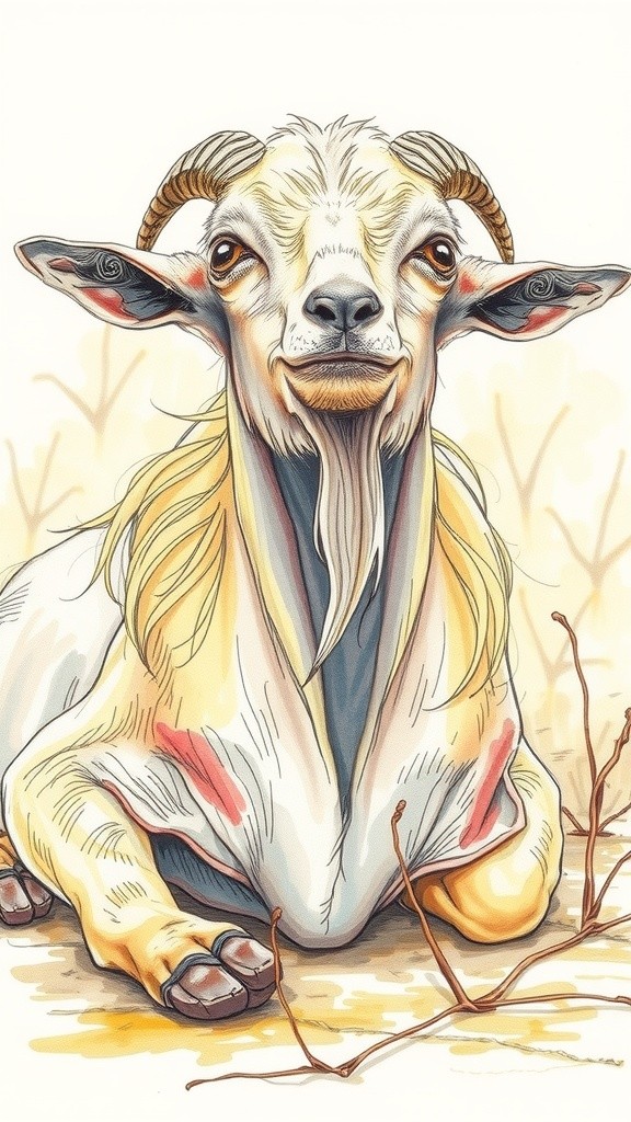 Ciri-Ciri Kambing Terkena Penyakit