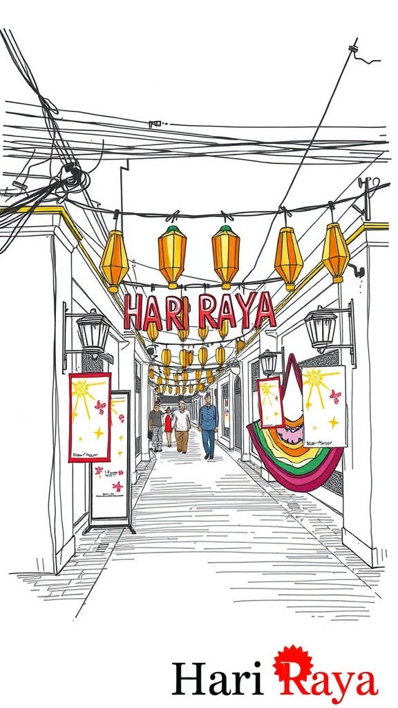 Berbagi Kebahagiaan di Hari Raya