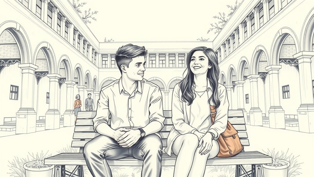 Conversation in the Schoolyard