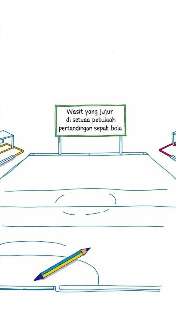 Dilema Wasit: Antara Kejujuran dan Tekanan Kampung