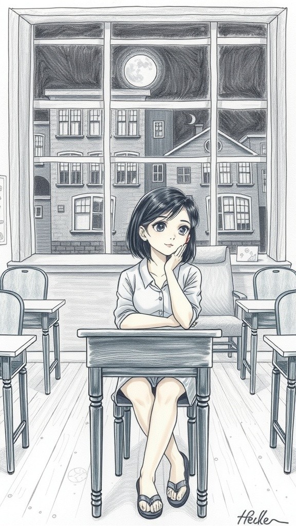 Bisikan Malam di Kelas Kosong