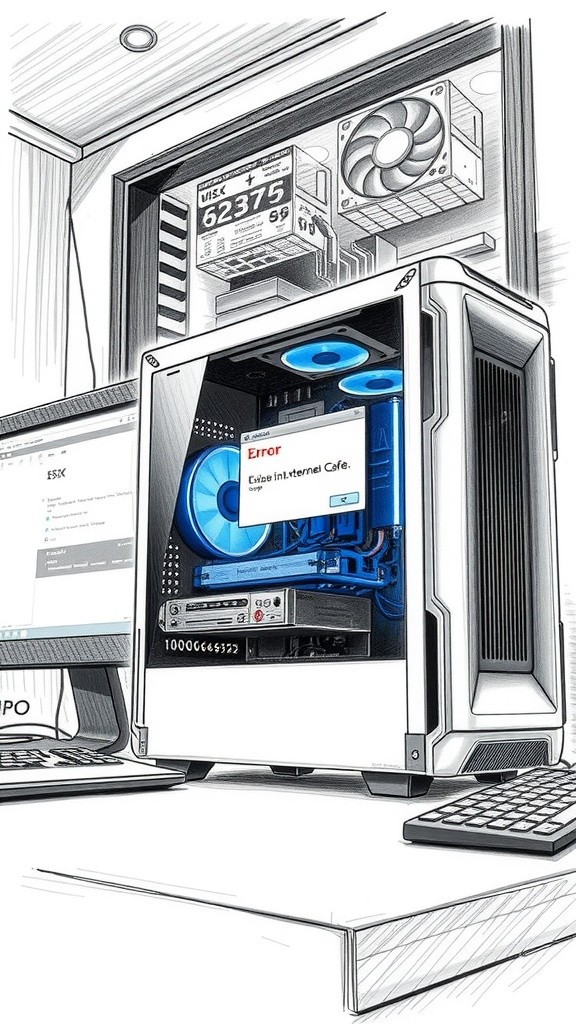 CPU yang Ingin Liburan: Kisah Lucu di Warnet