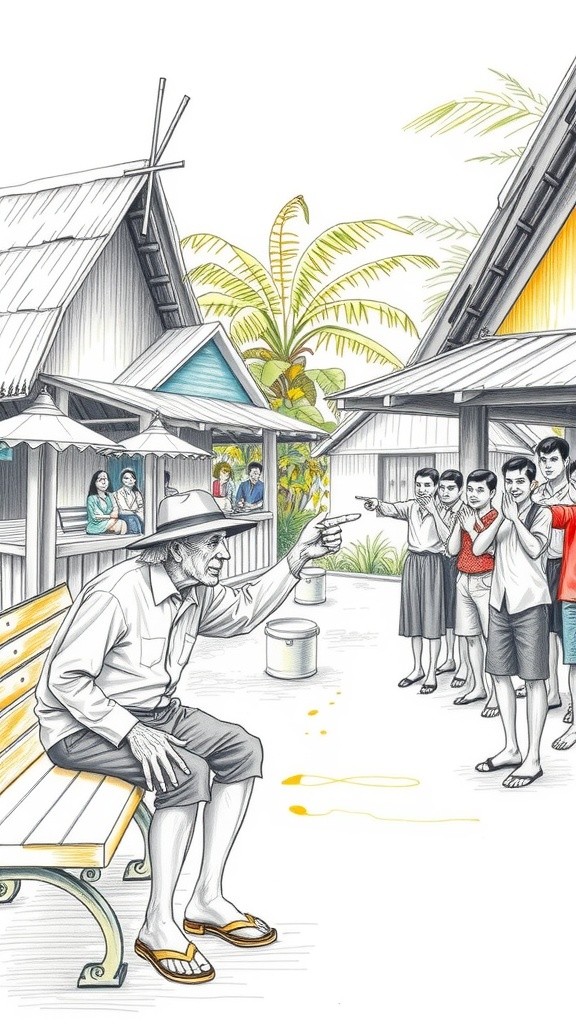 Mbah Wakijan dan Amukan Mbak Surti: Kisah Gorengan yang Berujung Malapetaka!