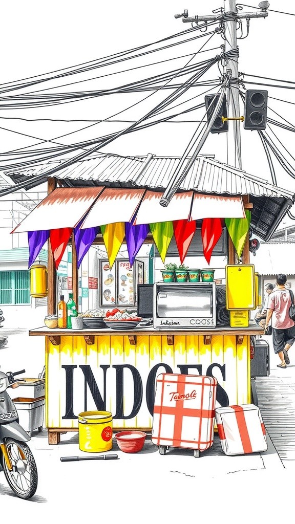 Udin dan Balasan Bu Minah di Warung Pecel