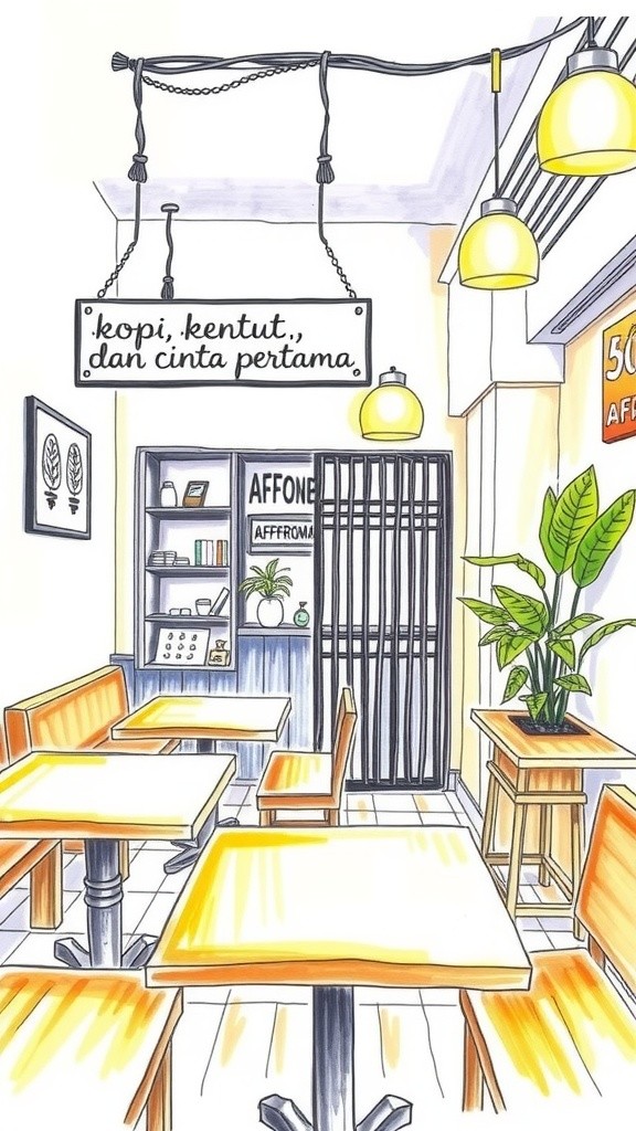 Kopi, Kentut, dan Cinta: Kisah Danu dan Rara