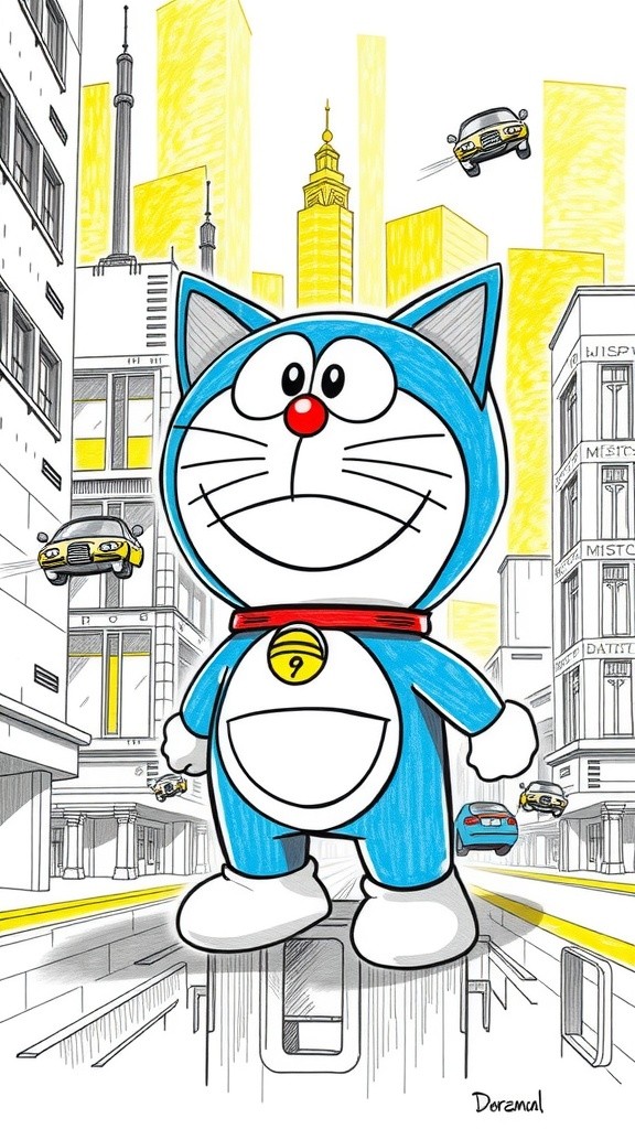 Doraemon: Robot Kucing dari Masa Depan dan Petualangannya bersama Nobita