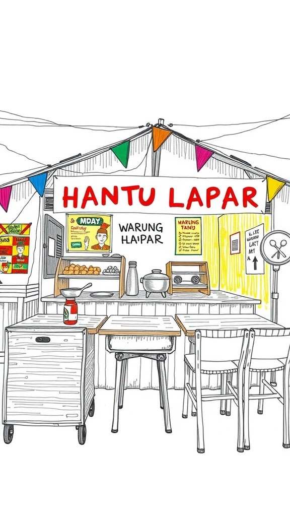 MalamMakanSetan: Warung Viral dari Alam Gaib