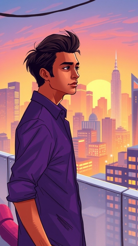 Sunset Serenade: A Rooftop Romance