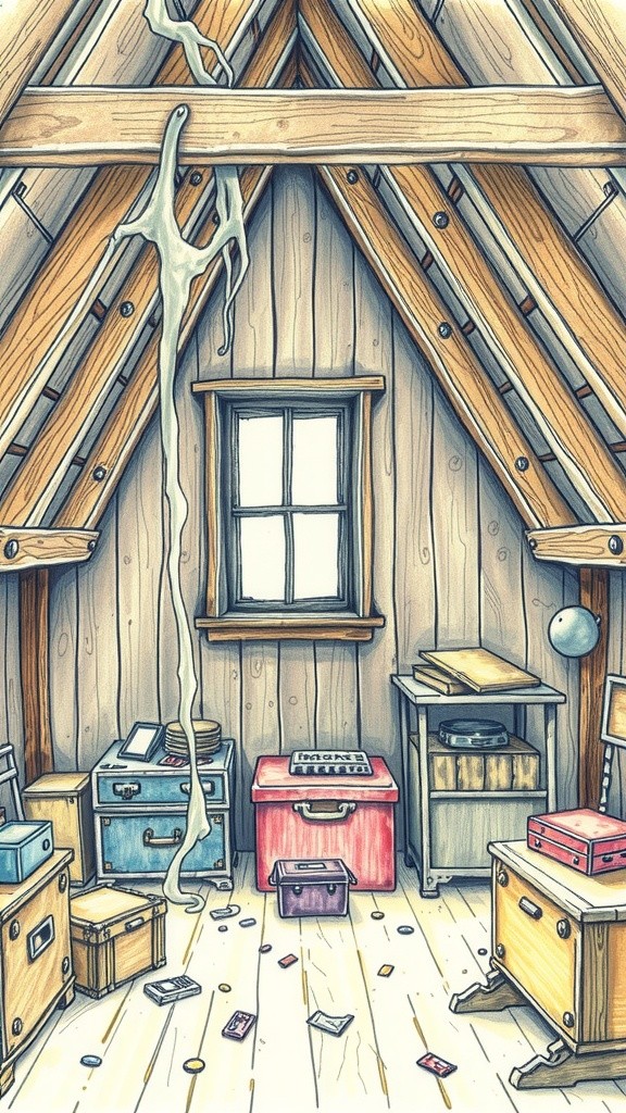 Echoes of Memories: The Attic's Story