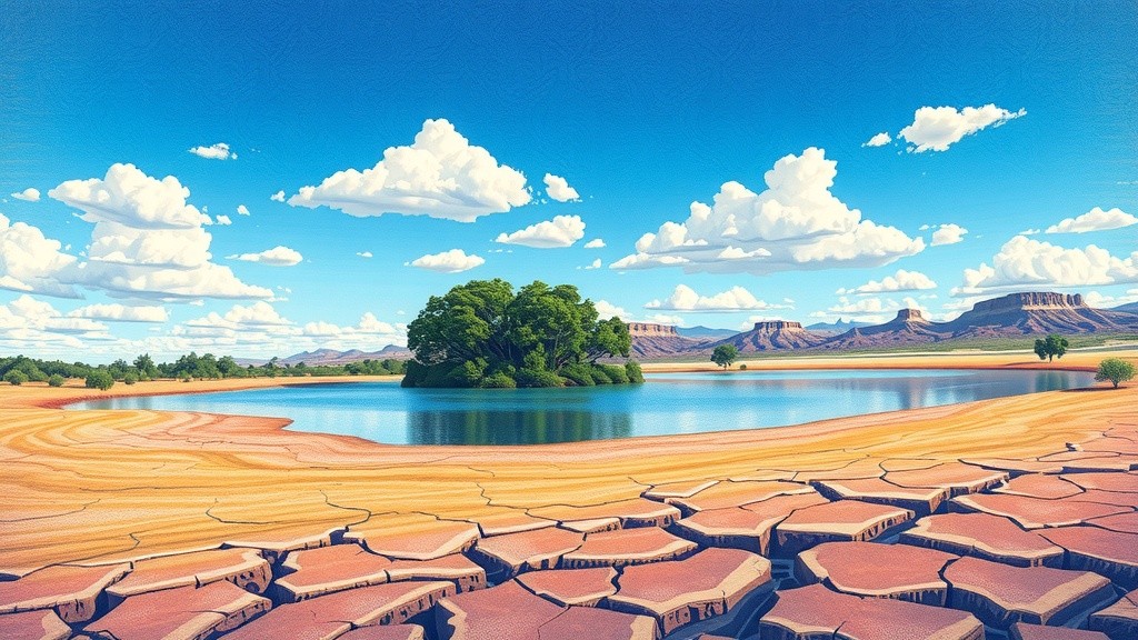 The Art of Water's Absence