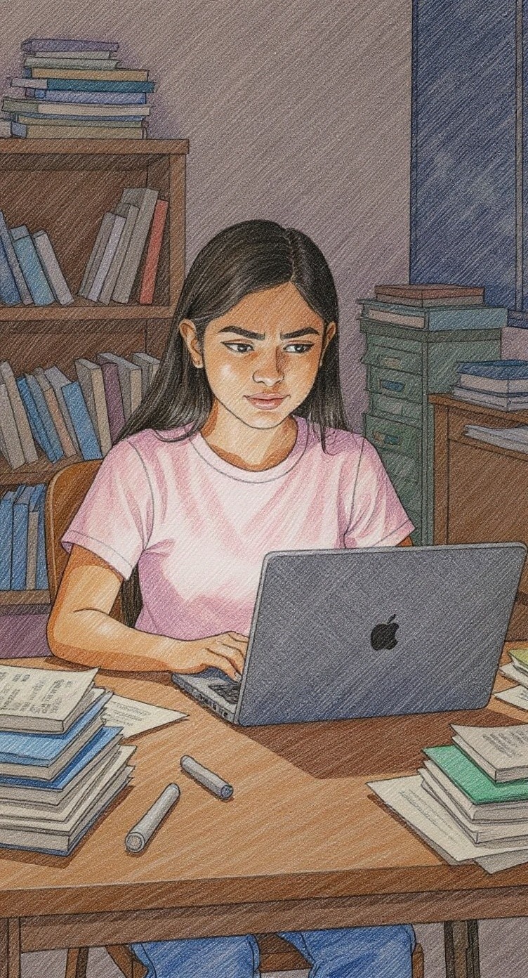 Overwhelmed by Assignments: A Student's Struggle