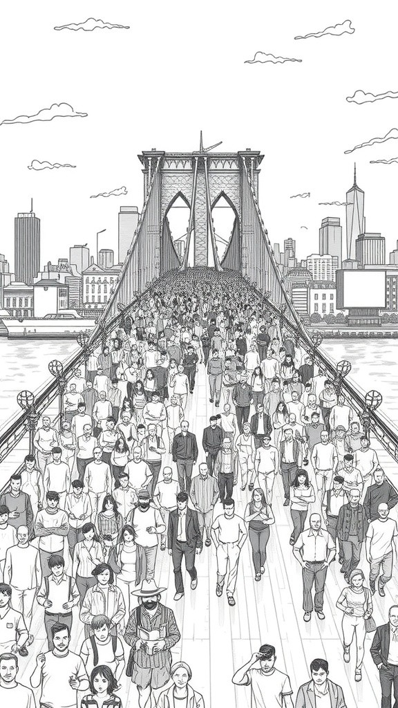 Bridge Under Pressure: A Crowd's Impact