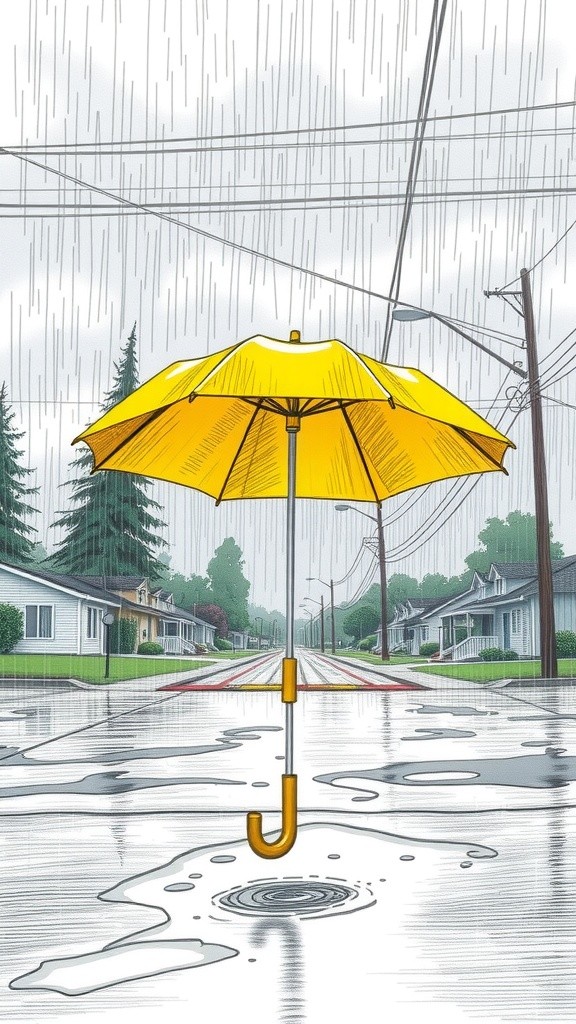 Persahabatan di Hari Hujan