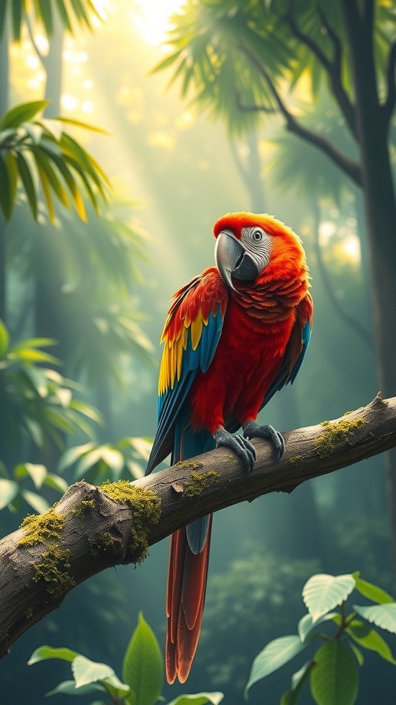 तोता और शेर की दोस्ती