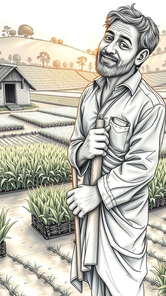 रामू और बंदर की दोस्ती: मेहनत का फल