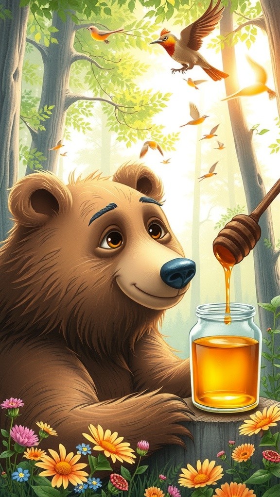 A Bear Stuck in a Tree