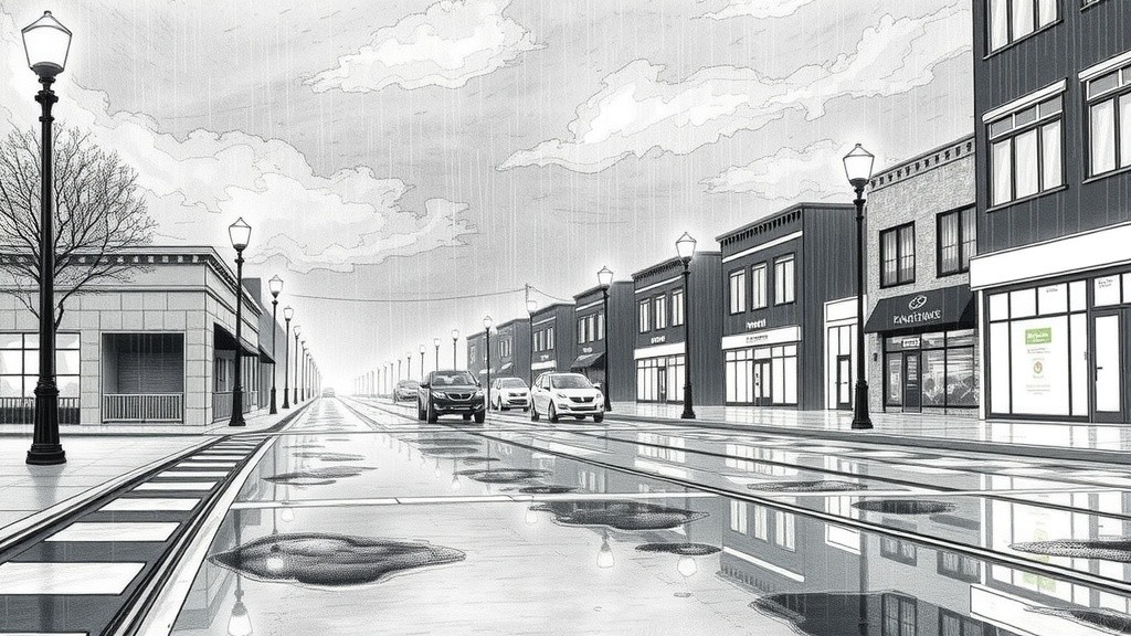 A Rainy Encounter: Finding Solace in a Smile