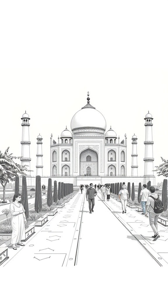 A Love Etched in Stone: The Story of the Taj Mahal