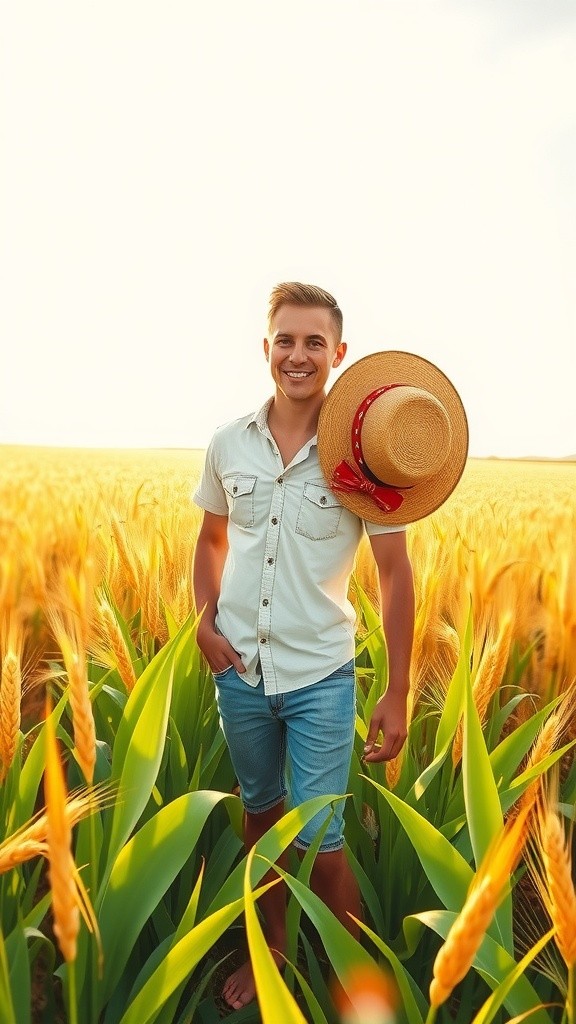 Billy's Day in the Wheat Field