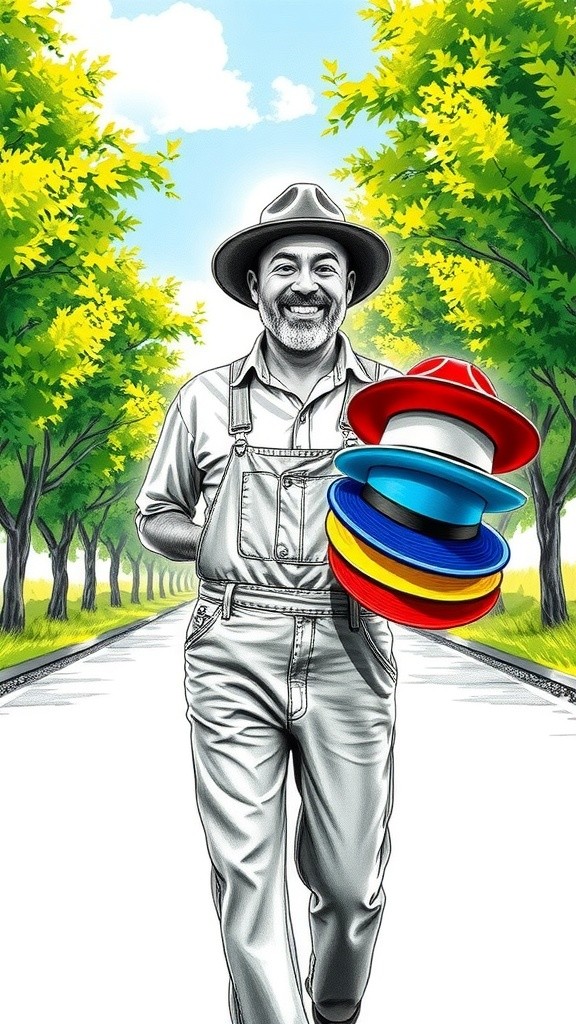 The Clever Hat Seller and the Mischievous Monkeys