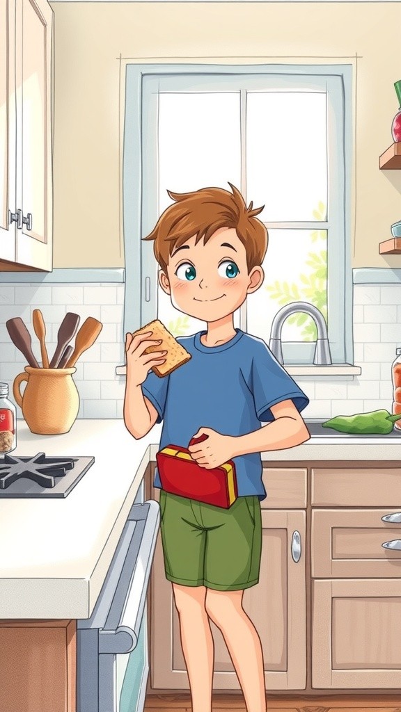 Timmy's Talking Sandwich Adventure!