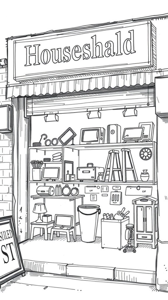 محل احتياجات المنزل: منظفات وبلاستيك وكرتون في نحالين