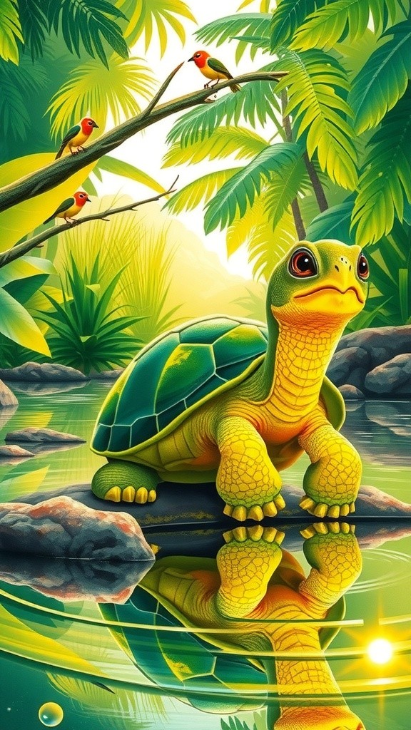 কচ্ছপের অহংকার ও কাকের শিক্ষা