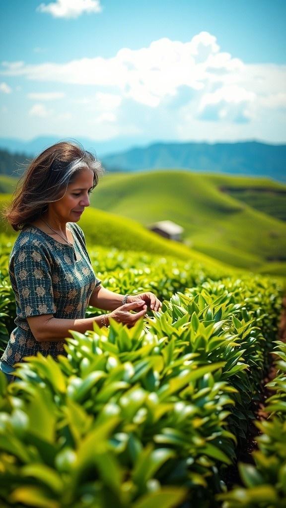 চা বাগানের রঙিন দিন