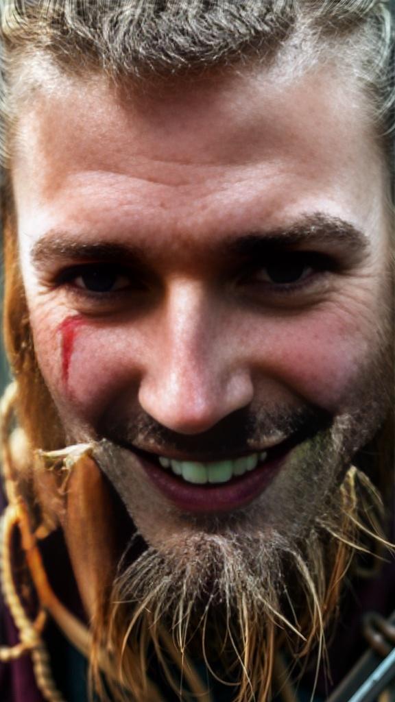 The Bloodied Eye of the Bold Viking
