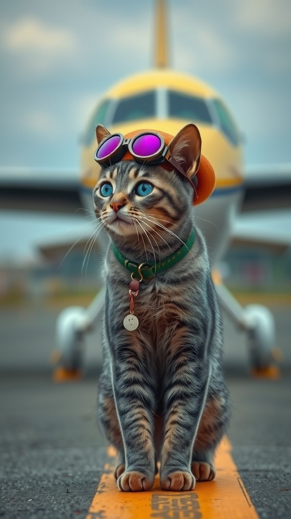 Whiskers the Cat's Dream to Fly