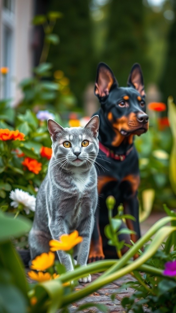 Pertarungan Seru: Kucing vs Anjing