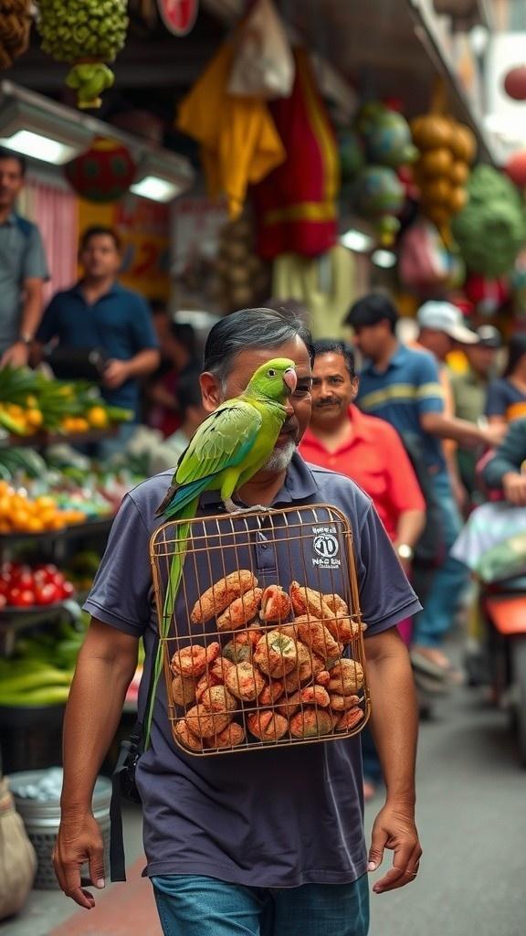 मोहन और उसका चालाक तोता