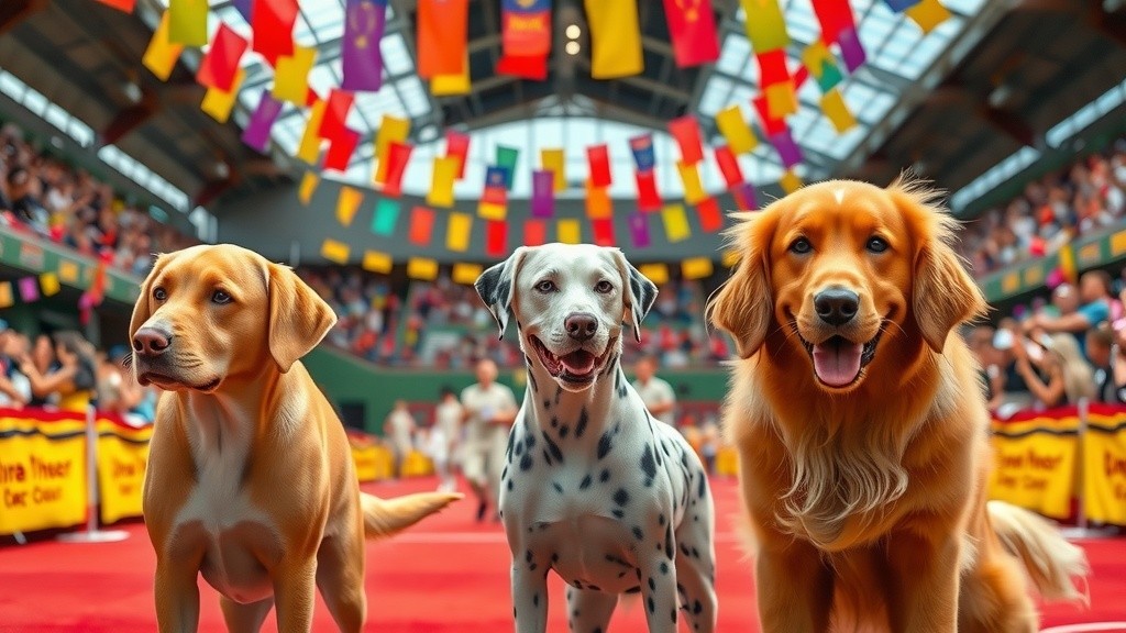 Paws and Play: The Ultimate Fetch Championship